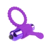 Fantasy C-ringz Purple Vibrating Silicone Super Ring