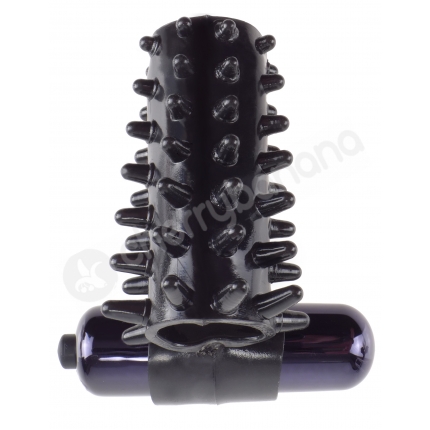 Fantasy C-Ringz Black Vibrating Super Sleeve Fantasy C-Ringz Black Vibrating Super Sleeve