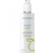 Wicked Simply Aqua Pear Flavoured Water-Based Lubricant 120ml