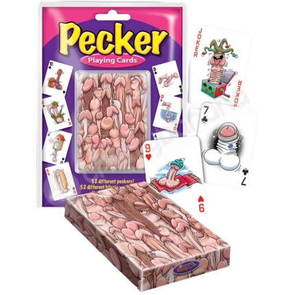 Ozze Pecker Playing Cards - 52 Different Peckers