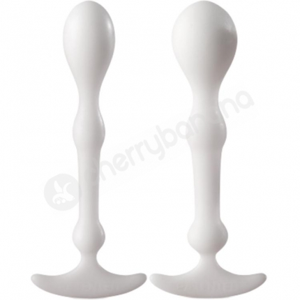 Aneros Peridise White Butt Plugs 2 Sizes Pack