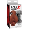 PDX Plus Pick Your Pleasure Doubles Holes Stroker - Brown