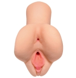 PDX Plus Pick Your Pleasure Doubles Holes Stroker - Light