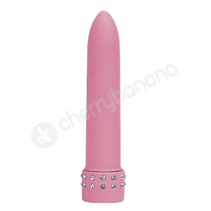 Diamond Silk Pink 5" Vibrator