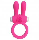 Cherry Banana Pink Twin Teaser Vibrating Cock Ring