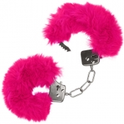 Calexotics Ultra Fluffy Pink Furry Cuffs