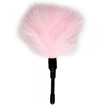 Fetish Collection Small Pink Fluffy Feather Tickler