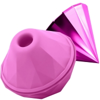 Sugar Pop Jewel Pink Discreet Travel Friendly Clitoral Air Pulse Vibrator