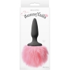 Tails Bunny Tail Mini Pink Fluffy 2.5" Silicone Butt Plug