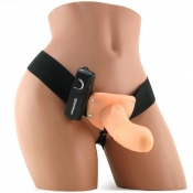 Fetish Fantasy Series For Him Or Her Vibrating Hollow Strap-on