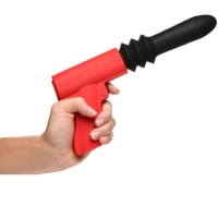 Master Series Pistol Pounder Thrusting Vibrator With Gun Handle