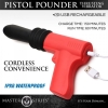 Master Series Pistol Pounder Thrusting Vibrator With Gun Handle