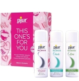 Pjur Woman Selection Silicone, Nude & Aloe Personal Lubricants - 3 x 30ml