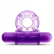 Play With Me Purple Couples Play Vibrating Cock Ring