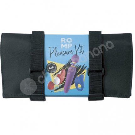 Romp Pleasure Kit Travel Bag With 3 Sex Toys