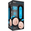Zolo Pleasure Pill Double Ended Vibrating Mouth & Anal Openings Masturbator