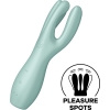 Satisfyer Threesome 3 Teal Triple Head Vibrating Stimulator