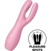 Satisfyer Threesome 3 Pink Triple Head Vibrating Stimulator