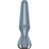 Satisfyer Plug-Ilicious 2 Grey 5.3" Vibrating App Controlled Butt Plug