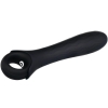 Gender X Powerhouse Black Extremely Powerful Vibrator With Wavy Texture Shaft