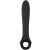 Gender X Powerhouse Black Extremely Powerful Vibrator With Wavy Texture Shaft