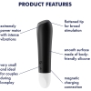 Satisfyer Ultra Power Bullet 2 Black USB Rechargeable Bullet Vibrator