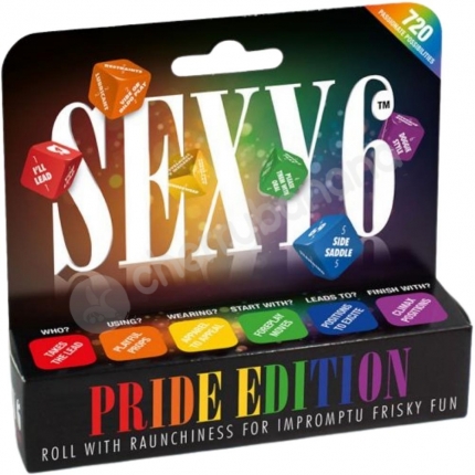Sexy 6 Pride Edition 6 Dice Set
