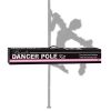 Silver Private Dancer Pole Kit