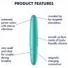 Satisfyer Ultra Power Bullet 6 Teal Mini 12 Function Clit Vibrator