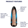 Satisfyer Men One Luxury Replacement Sleeve Lusty Tongues