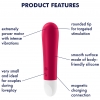 Satisfyer Ultra Power Bullet 1 Red USB Rechargeable Bullet Vibrator