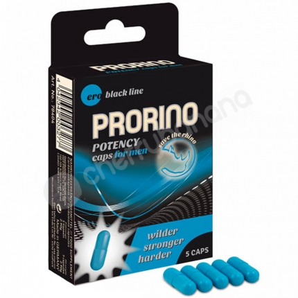 Prorino Potency Caps For Men 5 Pack