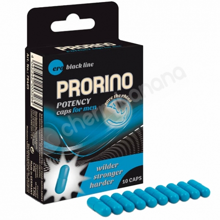 Prorino Potency Caps For Men 10 Pack