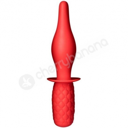 Punishment Thorn 5" Tapered Tip Butt Plug With Handle Punishment Thorn 5" Tapered Tip Butt Plug With Handle