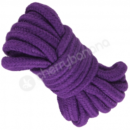 Cherry Banana Dare Purple Bondage Rope Cotton 5m