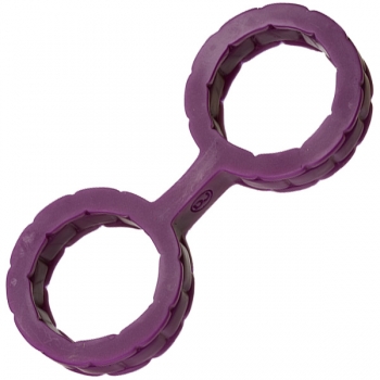 Japanese Style Purple Small Bondage Silicone Cuffs
