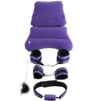 Fetish Fantasy Series Purple Pleasure Bondage Set With Love Cushion