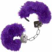 Calexotics Ultra Fluffy Purple Furry Cuffs