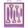 Ouch Silicone Vaginal Dilators With Bullet Vibe 6 Piece Set