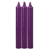 Doc Johnson Japanese Drip Candles Purple 3 Pack