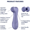 Satisfyer Pro 2 Generation 3 Lilac Liquid Vibration & Air Pulse With Connect App