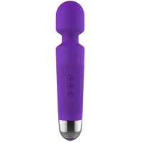 Voodoo Purple 20 Speed Mini Halo Wireless Vibrating Massage Wand