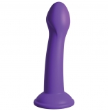 Dillio Purple 6'' Please-Her Dong With Strong Suction Cup Base