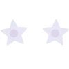 Cherry Banana Pretty In Purple Star-Shaped Glitter Nipple Pasties 2 Pack