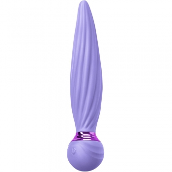 Sugar Pop Twist Purple Gyrating & Rumbling Vibrator