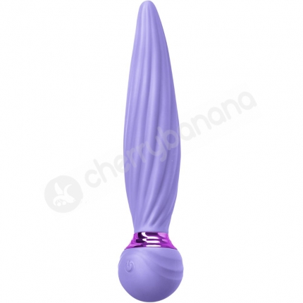 Sugar Pop Twist Purple Gyrating & Rumbling Vibrator