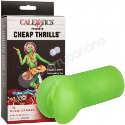 Cheap Thrills The Queen Of Mars Green Pureskin Penis Masturbator