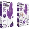 Rabbit Essentials Purple Double Penetration Rotating Rabbit Vibrator