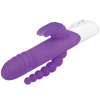 Rabbit Essentials Purple Double Penetration Rotating Rabbit Vibrator