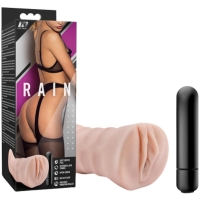M For Men Rain X5 Plus Ultra Soft Stroker With Bullet Vibe